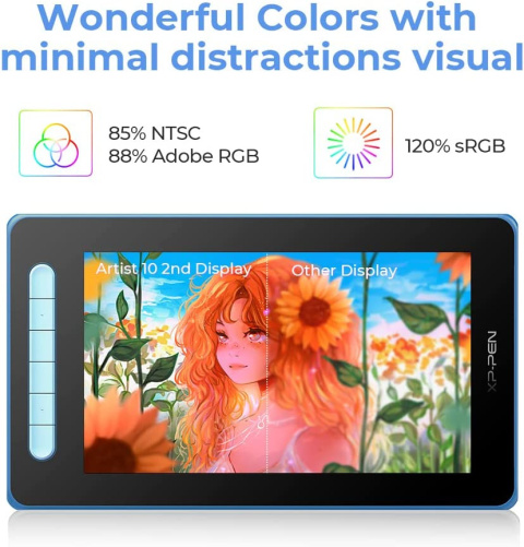Tablet graficzny XP-Pen Artist 10 2nd Blue (niebieski) Tablet graficzny XP-Pen Artist 10 2nd Blue (niebieski)