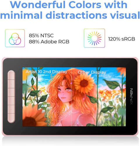 Tablet graficzny XP-Pen Artist 10 2nd Pink (różowy) Tablet graficzny XP-Pen Artist 10 2nd Pink (różowy)