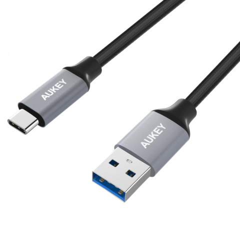 Ultraszybki kabel Aukey CB-CD3 USB A 3.0 => USB-C Ultraszybki kabel Aukey CB-CD3 USB A 3.0 => USB-C