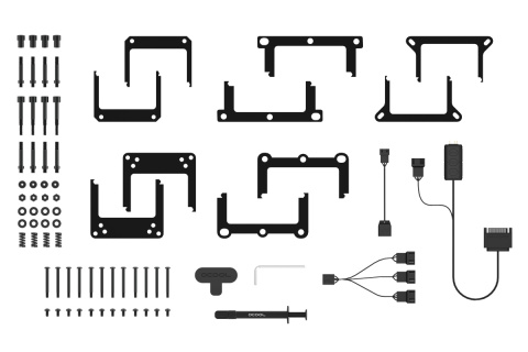 Chłodzenie wodne Alphacool Eisbaer Pro Aurora 420 CPU AIO Chłodzenie wodne Alphacool Eisbaer Pro Aurora 420 CPU AIO