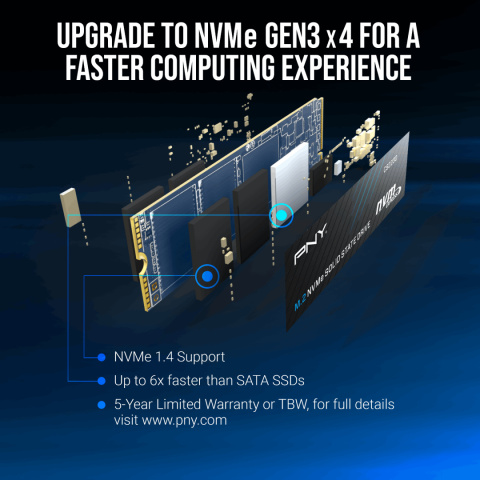 Dysk SSD PNY CS2230 M.2 2280 NVMe SSD 1 TB Dysk SSD PNY CS2230 M.2 2280 NVMe SSD 1 TB