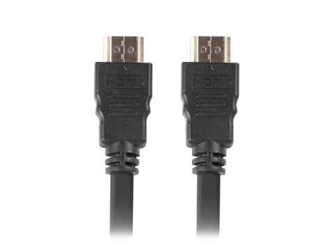 Kabel Lanberg HDMI - HDMI High Speed with Ethernet 15 m czarny