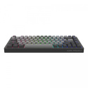 Klawiatura Dark Project KD83A Black/Grey PBT Mech Gateron Cap Teal