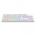 Klawiatura Dark Project One KD104A White PBT Gateron Mechanical Yellow