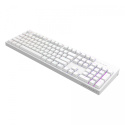 Klawiatura Dark Project One KD104A White PBT Gateron Mechanical Yellow