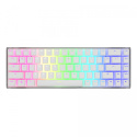 Klawiatura Dark Project KD68B Transparent White Pudding PBT Mech. g3ms Teal