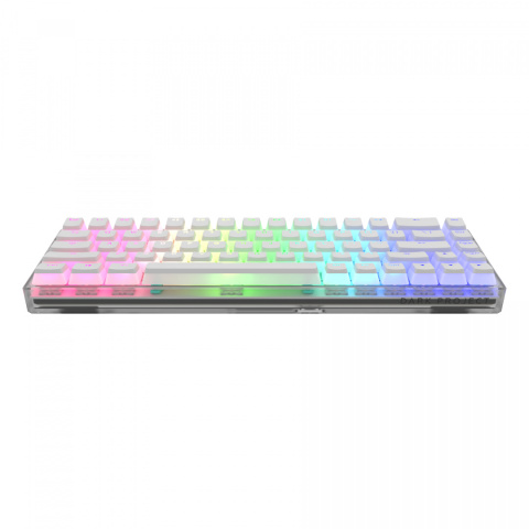 Klawiatura Dark Project KD68B Transparent White Pudding PBT Mech. g3ms Teal Klawiatura Dark Project KD68B Transparent White Pudding PBT Mech. g3ms Teal