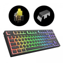 Klawiatura Dark Project One KD87A Pudding Gateron Mechanical Yellow