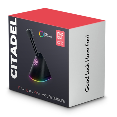 FragON Citadel RGB Mouse Bungee black trzy kolorowe klipsy FragON Citadel RGB Mouse Bungee black trzy kolorowe klipsy