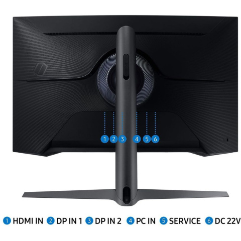 Monitor Samsung Odyssey G7 C27G75TQSRX Curved Quantum Dot HDR Monitor Samsung Odyssey G7 C27G75TQSRX Curved Quantum Dot HDR