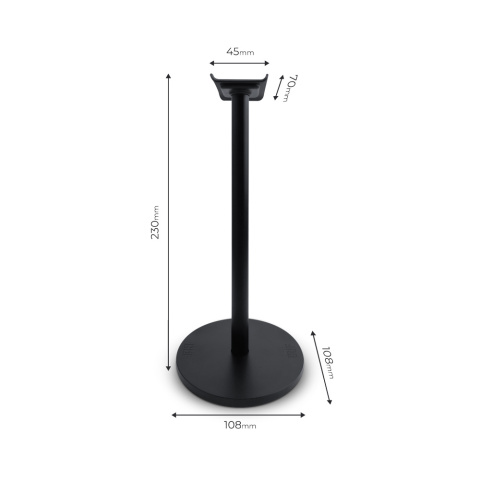 Stojak na słuchawki FragON Watchtower K1 black Stojak na słuchawki FragON Watchtower K1 black