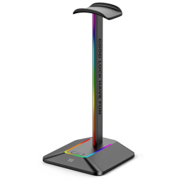 Stojak na słuchawki FragON Watchtower 2U RGB black