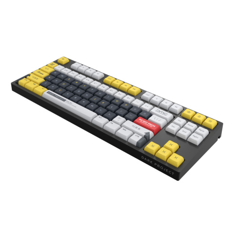 Klawiatura Dark Project KD87A LTD Origins Gateron Opt. Silver RGB Klawiatura Dark Project KD87A LTD Origins Gateron Opt. Silver RGB
