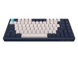 Klawiatura Dark Project KD83A Navy Blue PBT Top Print ANSI (ENG)