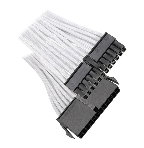 BitFenix Przedłużacz ATX 24-Pin 30cm - biało-czarny (BFA-MSC-24ATX30WK-RP) BitFenix Przedłużacz ATX 24-Pin 30cm - biało-czarny (BFA-MSC-24ATX30WK-RP)