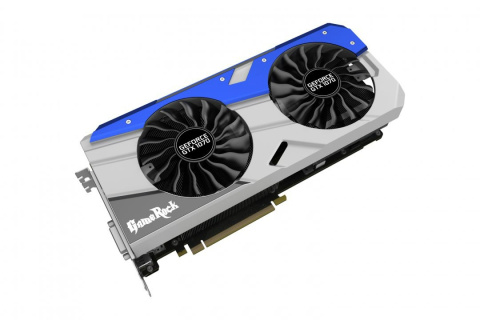Karta graficzna Palit GeForce GTX 1070 GameRock 8GB GDDR5 (256 bit) 3x DP, HDMI, DVI (NE51070T15P2G) Karta graficzna Palit GeForce GTX 1070 GameRock 8GB GDDR5 (256 bit) 3x DP, HDMI, DVI (NE51070T15P2G)