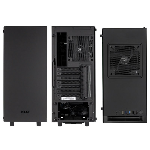 NZXT Elite S340 Window Black-Blue (CA-S340W-B5) NZXT Elite S340 Window Black-Blue (CA-S340W-B5)