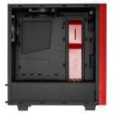 Nzxt S340 z oknem Czarno-Czerwona (CA-S340MB-GR