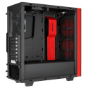 Nzxt S340 z oknem Czarno-Czerwona (CA-S340MB-GR