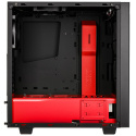 Obudowa Nzxt ELITE S340 Window Black-Red (CA-S340W-B4)