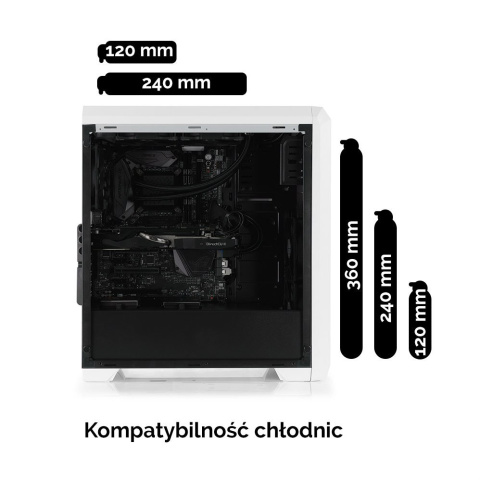 SILENTIUMPC REGNUM RG4F FROSTY WHITE SILENTIUMPC REGNUM RG4F FROSTY WHITE