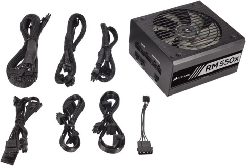 Zasilacz Corsair RM550X 550W (CP-9020090-EU) Zasilacz Corsair RM550X 550W (CP-9020090-EU)