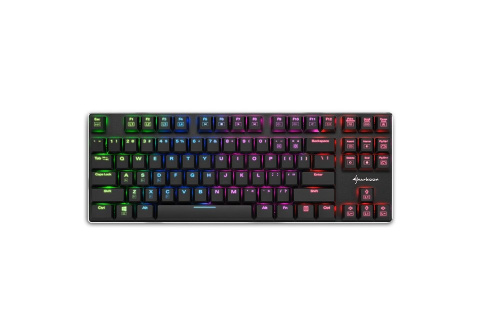 Klawiatura Sharkoon PureWriter TKL RGB Kailh Red Klawiatura Sharkoon PureWriter TKL RGB Kailh Red