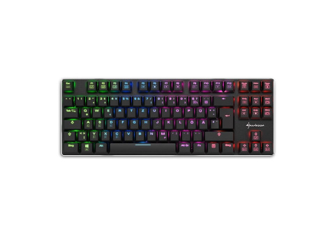 Klawiatura Sharkoon PureWriter TKL RGB Kailh Red Klawiatura Sharkoon PureWriter TKL RGB Kailh Red