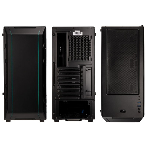 Obudowa Phanteks Eclipse P350X Tempered Glass Black Obudowa Phanteks Eclipse P350X Tempered Glass Black