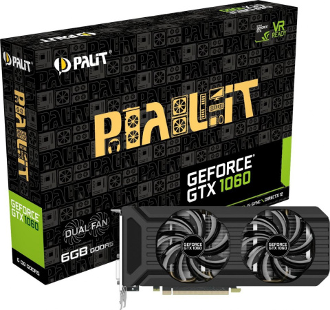 NE51060015J9D - GeForce GTX 1060 Dual 6GB GDDR5