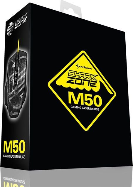 Mysz Sharkoon SHARK ZONE M50 (4044951015924) Mysz Sharkoon SHARK ZONE M50 (4044951015924)