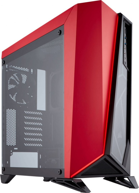 Obudowa Corsair Smart case Carbide Series Spec-Omega, Black-Red (CC-9011120-WW)