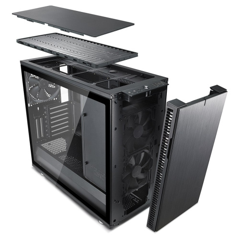 Obudowa Fractal Design Define R6 Blackout TG (FD-CA-DEF-R6-BKO-TG Obudowa Fractal Design Define R6 Blackout TG (FD-CA-DEF-R6-BKO-TG