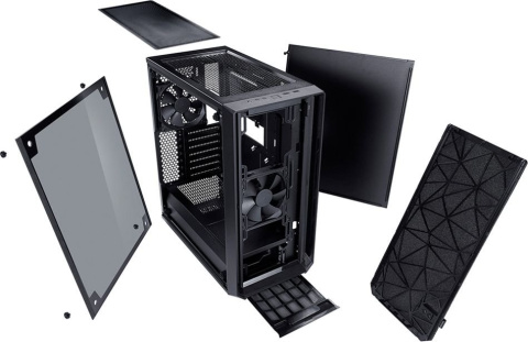 Obudowa Fractal Design Meshify C Blackout (FD-CA-MESH-C-BKO-TG) Obudowa Fractal Design Meshify C Blackout (FD-CA-MESH-C-BKO-TG)