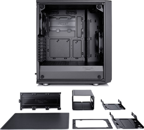 Obudowa Fractal Design Meshify C Blackout (FD-CA-MESH-C-BKO-TG) Obudowa Fractal Design Meshify C Blackout (FD-CA-MESH-C-BKO-TG)