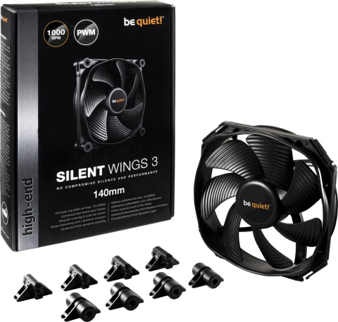 be quiet! SilentWings 3 PWM 120mm (BL066) be quiet! SilentWings 3 PWM 120mm (BL066)