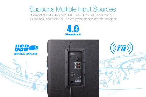 Głośniki Fenda A180X 2.1 Bluetooth Głośniki Fenda A180X 2.1 Bluetooth