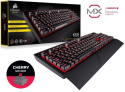 Klawiatura Corsair Gaming K68 Red Led Cherry MX Red (CH-9102020-NA)