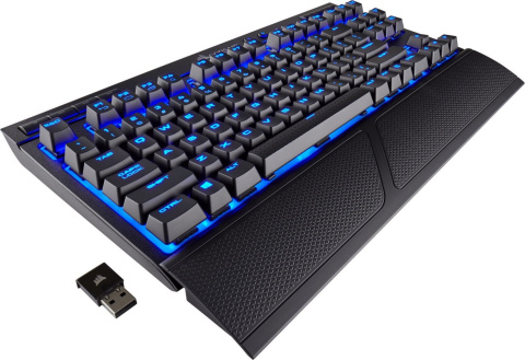 Klawiatura Corsair K63 Blue LED Cherry MX Red (CH-9145030-NA)