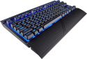 Klawiatura Corsair K63 Blue LED Cherry MX Red (CH-9145030-NA)