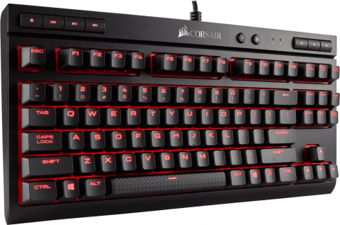 Klawiatura Corsair K63 Red Led Cherry MX Red (CH-9115020-NA) Klawiatura Corsair K63 Red Led Cherry MX Red (CH-9115020-NA)