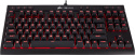 Klawiatura Corsair K63 Red Led Cherry MX Red (CH-9115020-NA)