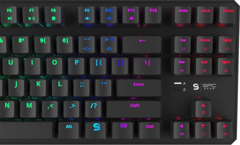Klawiatura SPC Gear GK530 Tournament Kailh Red RGB (SPG017) Klawiatura SPC Gear GK530 Tournament Kailh Red RGB (SPG017)