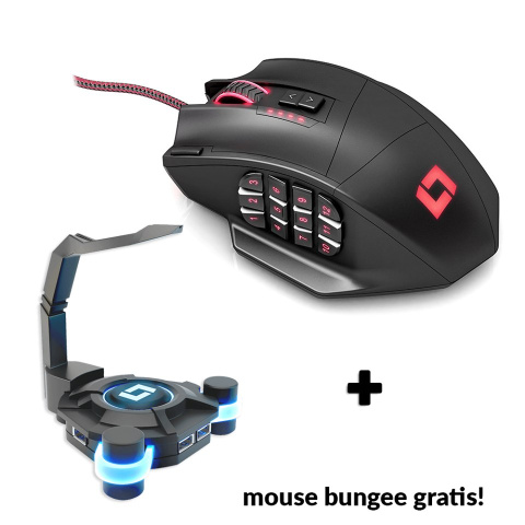 Mysz Lioncast LM30 + Mouse bungee Lioncast MB10