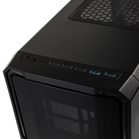 Enso Mesh RGB Tempered Glass Black Enso Mesh RGB Tempered Glass Black