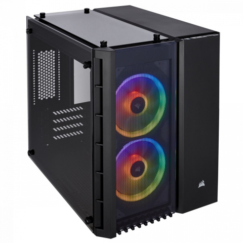 Obudowa Corsair Crystal 280X Black TG RGB (CC-9011135-WW) Obudowa Corsair Crystal 280X Black TG RGB (CC-9011135-WW)