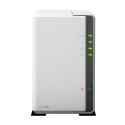 Serwer plików Synology DS218j 2xHDD, 2x1.3GHz, 512MB, 2xUSB, 1xLAN