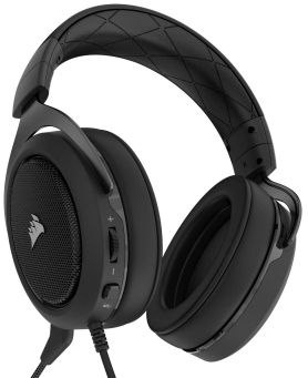 Słuchawki Corsair HS60 Stereo Carbon (CA-9011173-EU) Słuchawki Corsair HS60 Stereo Carbon (CA-9011173-EU)
