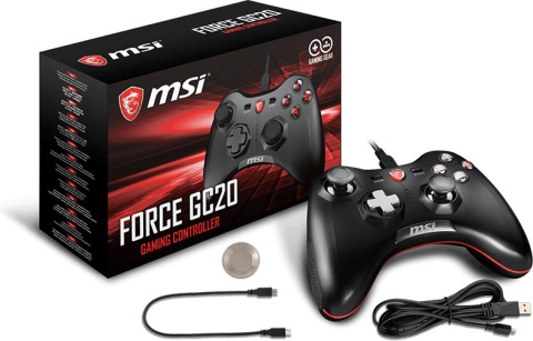 Gamepad MSI Force GC20 Przewodowy Gamepad MSI Force GC20 Przewodowy