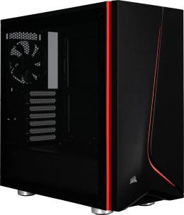 Obudowa Corsair SPEC-06 Tempered Glass Case - Black (CC-9011144-WW)